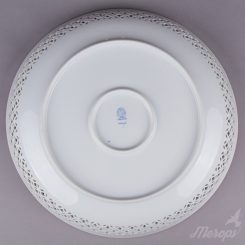 Herend Shanghai Pattern Large 14" Open Work Wall Dish #7499/SH