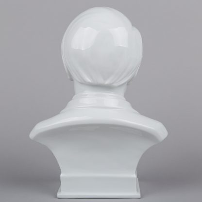 Herend Endre Ady White Porcelain Bust