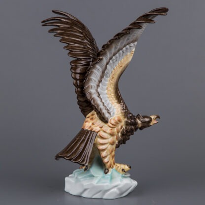 Herend Large 13” Eagle Turul Bird with Sword Figurine